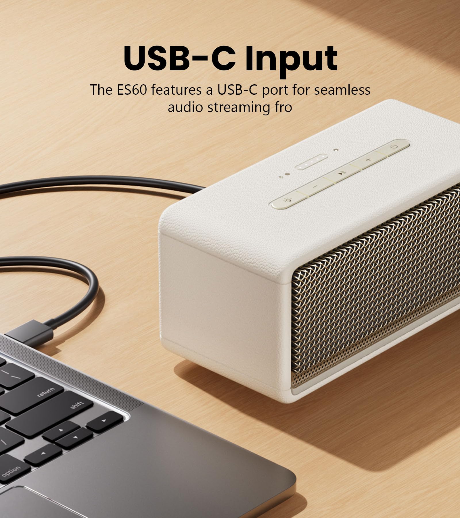Edifier ES60 Bluetooth Speaker, Portable with Stereo Pairing, IP66 Dustproof & Waterproof 9H Playtime BT5.4 34W RMS Dual Device Connection Ambient Light for Home Party Outdoor Beach – Black - Image 9