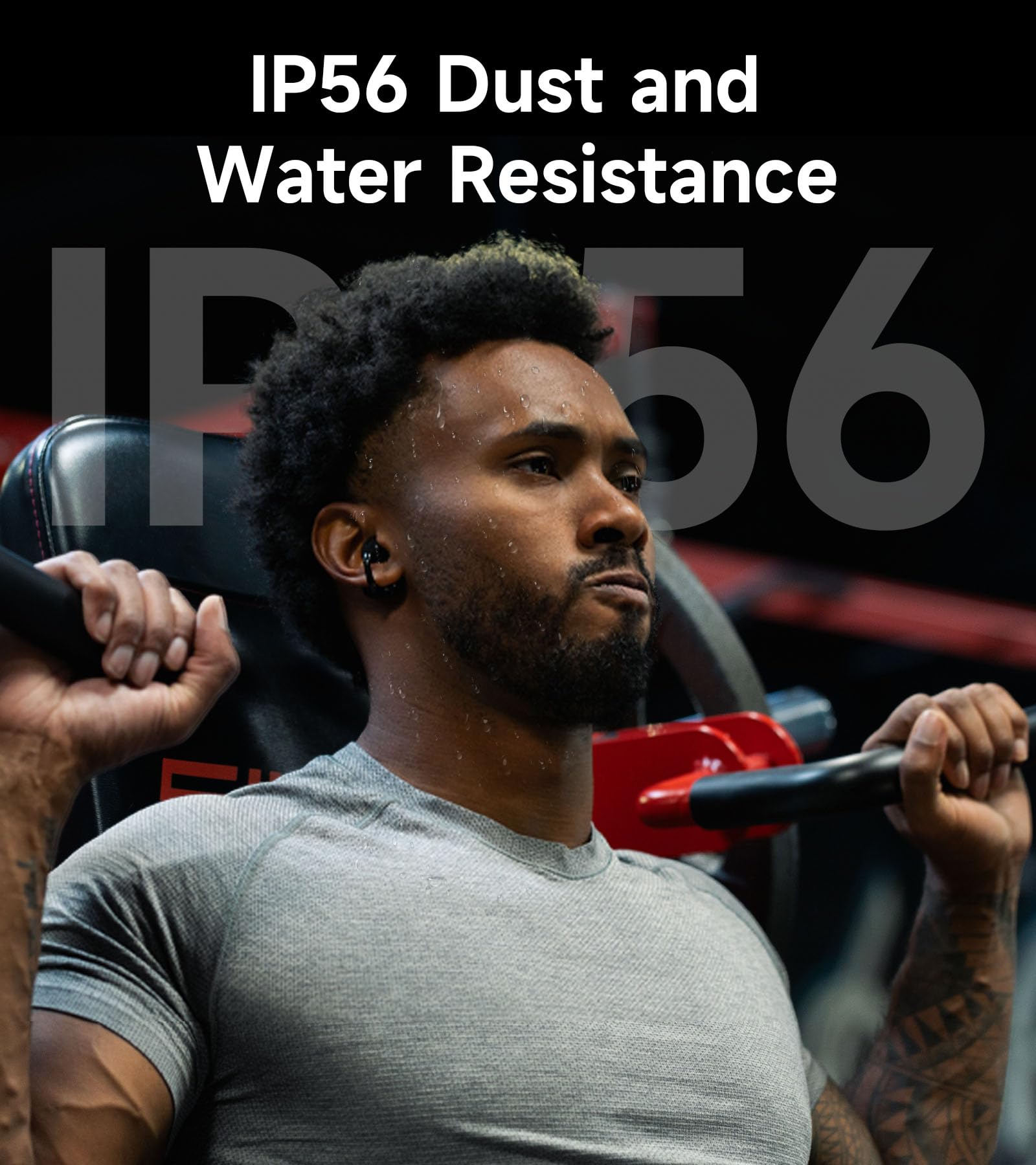 Edifier LolliClip Open-Ear True Wireless Earbuds, Bluetooth 5.4, Hi-Res LDAC, Adaptive ANC, Health Monitoring, Spatial Audio, Interchangeable Design, Multipoint, App Control, IP56, Black - Image 7
